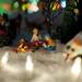 Miniature figurines on one of Charles Elkins' Winter Wonderland display on Monday. Daniel Brenner I AnnArbor.com